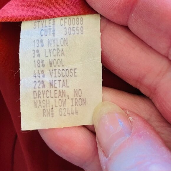 Nicole Miller Collection Vintage 90's Shimmering Strapless Corset Mini Dress 10 - Picture 10 of 10